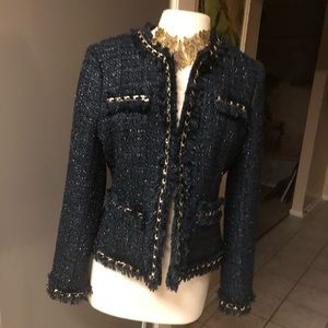 🎉🎉SALE ENDS 3/9🎉🎉BOSTON PROPER tweed & chain